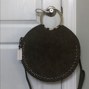 Suede bag
